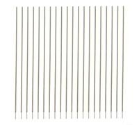 Paquete de 20 electrodos de soldadura de acero inoxidable A102 para metal de grado 304, varillas de baja salpicadura de 1,0 mm a 4,0 mm de diámetro, cables de soldadura E308-16 con resistencia a la