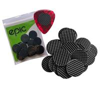 Paquete de 20 empuñaduras para púas de guitarra para dejar de caer tus púas de guitarra mientras juegas no pegajosas se mantiene en tu mano. Accesorios épicos