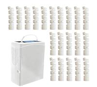 Paquete de 20 enderezadores de tubo de oxígeno para carretes retráctiles de tubos de oxígeno, concentrador de oxígeno portátil, cánula nasal de manguera de oxígeno, tubo blanco soporta accesorios de