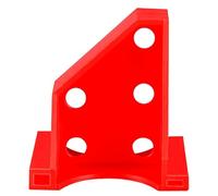 Paquete de 20 espaciadores de cuñas de color amarillo brillante, herramienta de doble cabezal de fácil visibilidad para construcción de muebles de madera, paquete de cuñas de grado profesional