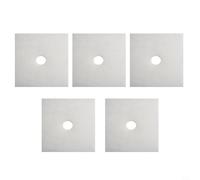 Paquete de 20 filtros de fibra de repuesto clase G2 para Maico ZF 60/100 y todos los tipos ER unidades de ventilación de 135 x 135 mm con agujero interior de 22 mm para una captura eficaz del polvo en