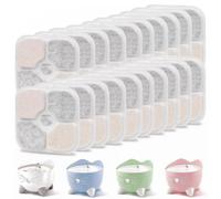 Paquete de 20 filtros de repuesto compatibles con el bebedero Catit PIXI