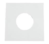 Paquete de 20 fundas blancas para discos de vinilo para LP de 12, 10 y 7 pulgadas, bolsas protectoras exteriores de papel con solapa, cubiertas antiestáticas para almacenamiento de colecciones de