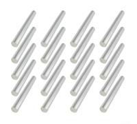 Paquete de 20 fundas ciegas de acero inoxidable para sensores de temperatura PT100 utilizados en entornos industriales (6-50 mm)