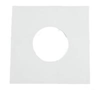 Paquete de 20 fundas de papel blanco para discos de vinilo de 7, 10, 12 pulgadas, bolsas protectoras para álbumes de Lp, cubiertas de polvo, sobres de almacenamiento para colección de tocadiscos (7