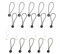 Paquete De 20 Hebillas De Cuerda Elástica, Cuerdas Para Sujetar Tiendas De Campaña, Herramientas Portátiles De Sujeción Para Exteriores, Pueden Sujetar Tiendas De Campaña, Pancartas, Etc.