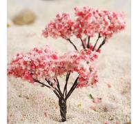 Paquete de 20 modelos de árbol Sakura para diseños y mejoras ferroviarias