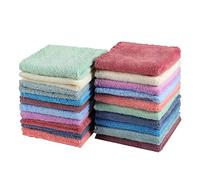 Paquete de 20 paños para bebé, forro polar coral de lujo, extra suaves y absorbentes, para recién nacidos, bebés, niños pequeños, adecuados para pieles sensibles, artículos esenciales para baby