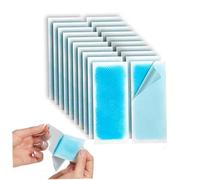 Paquete de 20 parches refrescantes para la fiebre, alivio refrescante de verano para niños y adultos, parche deportivo, parches instantáneos portátiles para aliviar el dolor de cabeza