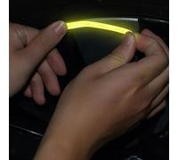 Paquete de 20 pegatinas reflectantes para ruedas de bicicleta y motocicleta, diseñadas para neumáticos y llantas, fluorescentes para uso seguro nocturno