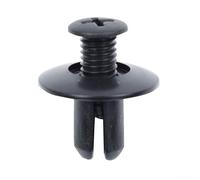 Paquete de 20 pernos de expansión negros para Mazda y Hyundai, cierres de nailon para uso automotriz, compatibles con agujeros de 8 mm, para un diseño duradero y fiable