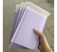 Paquete de 20 piezas de gran tamaño sobres de burbujas bolsas de embalaje moradas sobres rellenos autosellantes embalaje de envío protección anticaída-25x30cm-20 piezas