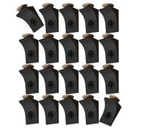 Paquete de 20 piezas fuertes para estante de armario, paréntesis, parte trasera de metal modificable para armario, planificador y paréntesis fuerte