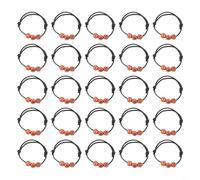 Paquete de 20 pulseras deportivas ideales para motivar al equipo y celebrar deportes (béisbol)