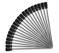 Paquete de 20 recambios de tinta negra D1 para bolígrafo Tech Tool u otros bolígrafos multifuncionales