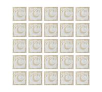 Paquete de 20 servilletas de fiesta con temática de lunas elegantes para Ramadán, bodas y festivales, celebraciones, mesa, papel de celebración