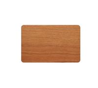 Paquete de 20 tarjetas de madera NFC con chip NFC213, 13,56 MHz, protocolo ISO 14443-A para identificación social y tarjetas de visita digitales (madera de cerezo)