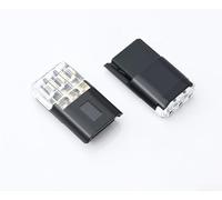 Paquete de 20 terminales LED de soldadura, conector rápido sin pelar para cables de 0,3 a 0,75 mm², retardante de llama de policarbonato, para bricolaje y profesional