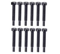 Paquete de 20 tornillos de montaje for pastilla Humbucker de doble bobina for piezas de repuesto de guitarra eléctrica(Schwarz)