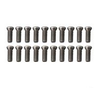Paquete de 20 tornillos Torx M2 M2.5 para .5 M5 para herramienta de torno CNC, hoja de carburo para reemplazo adecuado para aplicaciones de maquinaria (* 12)