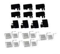 Paquete de 20 trinquetes de arranque de retroceso y resorte compatibles con BG72 FS56RC FS85 HS75 HL94C, repuesto para 4133 195 7201, para plástico y metal