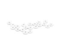 Paquete de 20 válvulas de trompeta arandelas de fieltro, almohadillas de repuesto para trompeta, almohadillas de fieltro, juego de accesorios de repuesto para trompeta, válvulas de trompeta, arandelas
