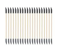 Paquete de 20 varillas de lijado, herramientas abrasivas de detalle fino de doble extremo, mini limas de lijado de precisión para acabado de áreas pequeñas | para impresión 3D, joyería, muebles
