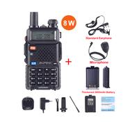 (Paquete de 20) Walkie Talkie UV-5R de 8 W original UV 5R Estación de radio CB amateur de alta potencia