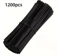Paquete de 200/800/1000 de torsión de 4.7 pulgadas - de torsión de metal de para bolsas de plástico, de torsión recubiertas para bolsas, cordones - para pan para el hogar
