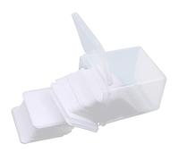 Paquete de 200 almohadillas de algodón para limpiar uñas, quitaesmalte en gel