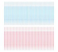 Paquete De 200 Palillos De Plástico, Palillos De Dientes, Bastoncillos Para Limpiar La Boca, Herramientas Para El Cuidado Dental, Adecuados Para El Hogar Y El Hotel, Etc.