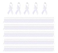 Paquete de 200 pines de cinta de apoyo, fáciles de llevar, broches de concienciación para actividades filantrópicas y accesorios de eventos sin fines de lucro, talla única, como se describe