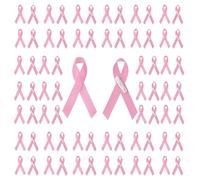 Paquete de 200 pines de cinta para concienciación sobre la salud, broche de solapa, ramillete de cinta para concienciación sobre el cáncer de mama, A, como se describe