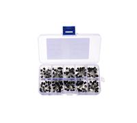 Paquete de 200 transistores con 10 valores kit de surtido de transistores con caja de almacenamiento