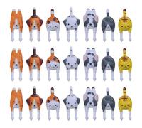 Paquete De 21 Tenedores De Frutas Para Gatitos Y Cachorros, Tenedores De Frutas De Dibujos Animados Lindos, Tenedores De Frutas Creativos, Tenedores De Frutas De Plástico