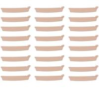 Paquete de 24 abrazaderas de sellado curvadas para bolsas de colostomía e ileostomía, clips de cierre de cola reutilizables para bolsas de ostomía