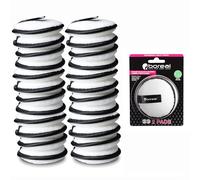 Paquete de 24 almohadillas desmaquillantes lavables de microfibra, esponjas orgánicas y limpiadoras faciales reutilizables