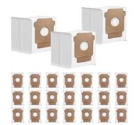 Paquete de 24 bolsas de aspiradora para iRobot Roomba 105 Vac, 105 Combo, Plus 405 Combo, Plus 505 Combo, Max 705 Vac, Max 705 Vac, Max 705 Combo Bolsas de repuesto para eliminación de suciedad