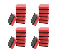 Paquete de 24 borradores de pizarra blanca EVA y limpiadores de pizarra, borrador de diseño colorido