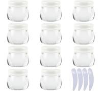 Paquete de 24 botellas vacías viaje en crema 10 ml color(Clear)