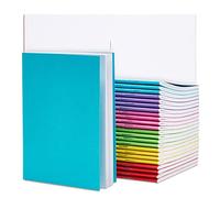 Paquete de 24 cuadernos de papel de tapa blanda para estudiantes, 6 colores, 10,8 x 14 cm [office_product]