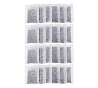 Paquete de 24 filtros destiladores de carbón activado de repuesto, bolsas de filtro de carbón activado de cáscara de coco, compatibles con Megahome y otros destiladores de encimera