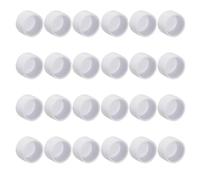 Paquete de 24 fundas prácticas de PVC para tuberías de varios tamaños, accesorios para fontanería, protección de muebles y sellado de tuberías, tapas de extremo