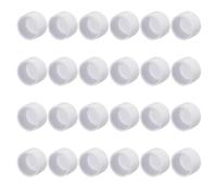 Paquete de 24 fundas prácticas de PVC para tuberías de varios tamaños, accesorios para fontanería, protección de muebles y sellado de tuberías, tapas de extremo