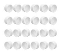 Paquete de 24 fundas prácticas de PVC para tuberías de varios tamaños, accesorios para fontanería, protección de muebles y sellado de tuberías, tapas de extremo