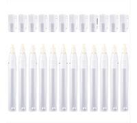 Paquete de 24 rotuladores de retoque de pintura vacíos rellenables de 6 mm y 3 mm