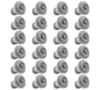 Paquete de 24 tapones para botellas de vino, herramienta de vino, tapones para botellas de vino, tapas de silicona con textura para botella de vino