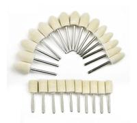 Paquete de 25 amortiguadores de fieltro cilíndricos y en forma de cono diseñados para satisfacer todas tus necesidades de pulido de manera eficiente