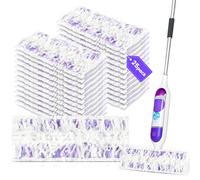 Paquete de 25 repuestos de almohadillas para fregona Swiffer PowerMop multisuperficie, kit de repuesto de almohadillas para fregona multisuperficie Powermop