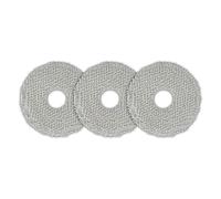 Paquete de 3 almohadillas de repuesto X20+ compatibles con robot aspirador Xiaomi X20+/ X20 Plus/1S/S20 Plus/S20+/ X10+/ X20 Pro, paños de repuesto lavables, kit de accesorios de almohadilla de